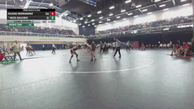 141 lbs Cons. Round 2 - Juleus Hernandez, Victor Valley College vs Nico Salcido, Delta College