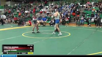138 lbs Champ. Round 1 - Hudson Goebel, FINDLAY vs Preston Gehring, SYLVANIA NORTHVIEW