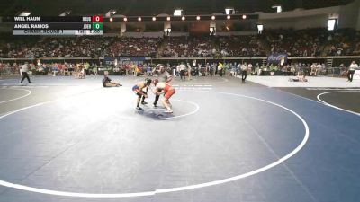 D 1 132 lbs Champ. Round 1 - Angel Ramos, John Ehret vs Will Haun, Haughton