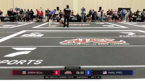 Joseph Gezal vs Daniel Perez 2025 ADCC Orlando Open/Youth Trials
