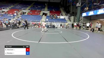 126 lbs Cons 32 #2 - Gavin Weichelt, Colorado vs Jaxon Mackey, Nevada