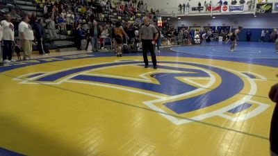 215 lbs Round Of 16 - Hunter Yeager, Commodore Perry vs Mason Kraer, Trinity