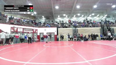 144 lbs Cons. Round 3 - Gregory Smith, Lawrence Central Bears vs Carter Blackmon, Alexandria Wrestling Academy