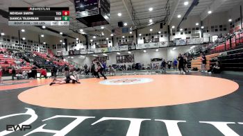 190 lbs Final - Neveah Smith, Tecumseh HS Girls vs Danica Tilghman, Broken Arrow JH Girls