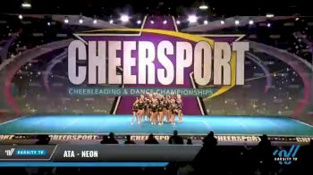 ATA - Neon [2021 L1 Youth - Small Day 2] 2021 CHEERSPORT National Cheerleading Championship