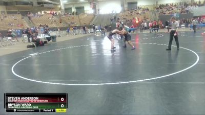 220 lbs Cons. Round 2 - Steven Anderson, Houston Mustangs Youth Wrestling vs Bryson Ward, Springfield Wrestling Club