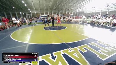 175 lbs Semis & 1st Wrestleback (8 Team) - Kaden McCrary, Arkansas vs Trevor Chapman, North Dakota