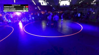 83-86 lbs Round 1 - Baylor Leishman, Ridgeline Riverhawks vs Hudson Jaramillo, Uintah Wrestling