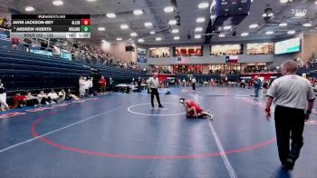 132 lbs Semifinal - Andrew Huerta, Conroe The Woodlands vs Javin Jackson-Bey, Allen