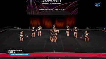 Cheer Infinity Allstars - Code 4 [2025 L4 Senior Open Coed Finals] 2025 The D2 Summit