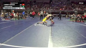 2A-150 lbs Champ. Round 2 - Barrett Morgan, Algona vs Aiden Hippen, Clear Lake