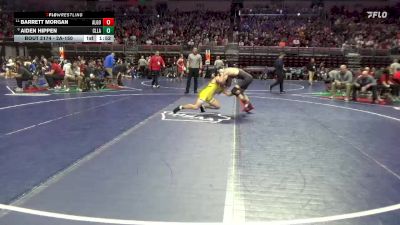 2A-150 lbs Champ. Round 2 - Barrett Morgan, Algona vs Aiden Hippen, Clear Lake