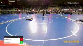 52 lbs 1/4 Finals - Isaias Galindo, Norman Grappling Club vs Tate Russell, ReZults Wrestling