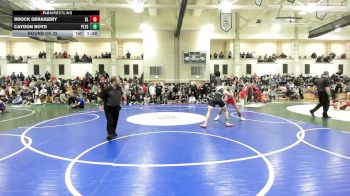 150 lbs Round Of 32 - Brock Geraigery, Silver Lake vs Caydon Boyd, Plymouth South