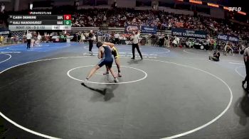 D 3 132 lbs Cons. Round 3 - Cash Demere, South Plaquemines vs Kali Hawxhurst, Haynes Academy