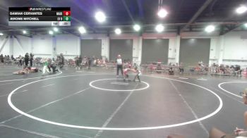 43 lbs Consi Of 8 #2 - Damian Cervantes, Madera WC vs Jerome Mitchell, LV Bears WC