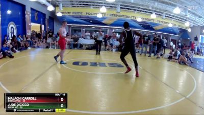 215 lbs Round 5 (8 Team) - Jude DiCicco, Alpha WC vs Malachi Carroll, OutKast WC