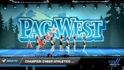 Champion Cheer Athletics - Ignite [2020 L1.1 Youth PREP Day 1] 2020 PacWest