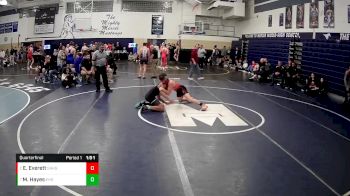 133 lbs Quarterfinal - Marickus Hayes, Erie High vs Ebin Everett, Sharon Hs