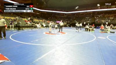 106 Class 4 lbs Cons. Round 2 - Kaemen Orine, Seckman vs Finn Wilson, Battle