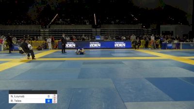 Nisar Loynab vs Rudson Teles 2019 Pan Jiu-Jitsu IBJJF Championship