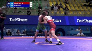 48 kg 1/4 Final - Barsbek Ozubekov, Kyrgyzstan vs Laszlo Szuromi, Hungary