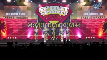 Cheer Athletics St. Louis - Treble Makers [2025 L6 Senior Coed - XSmall Day 2] 2025 Spirit Sports Grand Nationals