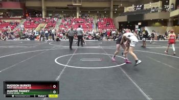 105 lbs Round 5 (6 Team) - Madison Burkes, Ridge Wrestling Club vs Hunter Pankey, SlyFox Silver