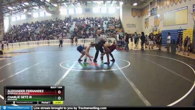 138 lbs Cons. Round 1 - Charlie Getz III, Newsome vs Alexander Fernandez, Riverview (Sarasota)