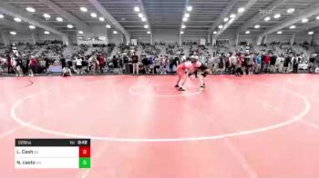 220 lbs Consi Of 32 #2 - Logan Cash, OK vs Noah Casto, WV