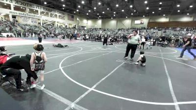 46 lbs Semifinal - Montana Coberly, Salem Elite vs Mark Zumkehr, Run To Danger