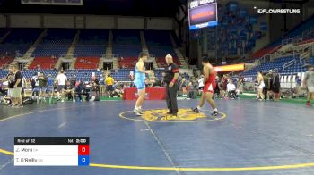 220 lbs Rnd Of 32 - Juan Mora, California vs Tyler O'Reilly, Ohio