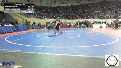 113 lbs Round Of 64 - Aiden Jackson, Hilldale vs Caden Hernandez, Ardmore Junior High