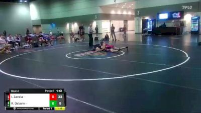 160 lbs Round 1 (16 Team) - Ian Zavala, Cowboy Forever vs Ryder Osborn, Eagles Wrestling