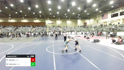 98 lbs Consi Of 8 #1 - Noah J Havely, Lakeview MC vs Mateo Herrera, Chester