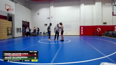 165 lbs 7th Place Match - Aganze Mulumeoderwa, Southport Wrestling Club vs Mason Lancaster-lynch, Southport Wrestling Club