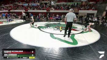 120 lbs Round 2 (8 Team) - Gunnar McConlogue, Canyon vs Erik Morrison, Fort Worth Benbrook