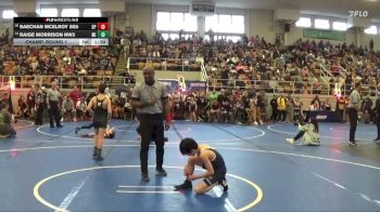 85 lbs Champ. Round 1 - Raige Morrison NW3, Donahue Wrestling Academy vs Saechan McElroy SE5, Ohio Capitals Club