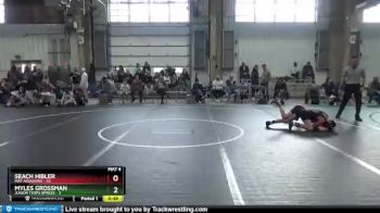100 lbs Round 1 (4 Team) - Seach Hibler, Mat Assassins vs Myles Grossman, Junior Terps Xpress