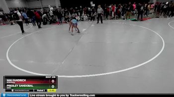 100 lbs Cons. Round 5 - Presley Sandobal, Ohio vs Wai Fandrich, Montana