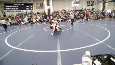 132 lbs Semifinal - Manuel Garcia, Dedham vs Dillan Mueller, Norton