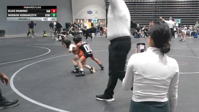 48-52 lbs Round 2 - Elias Ramirez, Raleigh Area Wrestling vs Hudson Koniarczyk, Capital City Wrestling Club