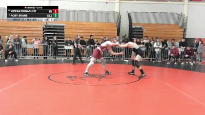 165 lbs Round Of 16 - Kieran Donaghue, Westford Academy vs Rory Evans, Cambridge