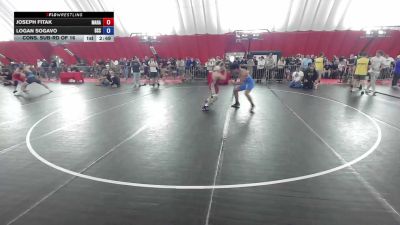 190 lbs Cons. Sub-rd Of 16 - Joseph Fitak, Mat Rats vs Logan Sogavo, Bolingbrook/Sloth Strong