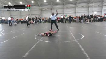 45-55 lbs Round 3 - Rosalee Bell, Atlas Wilkes vs Jewels Young, Leaddog