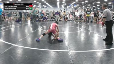 86 lbs Round 3 (12:30 Saturday) - Rane Mitchell, Misfits vs Freyda Nelson, Minnesota Funky Singlets