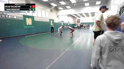 144 lbs Cons. Round 4 - Evan Krunchev, La Costa Canyon vs Micah Kollmeyer, Scripps Ranch