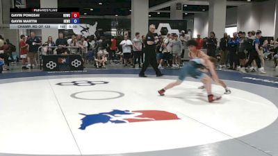 57 kg Champ. Rd Of 128 - Gavin Pongsai, Daniel Cormier Wrestling Club vs Gavin Martin, Husky Elite Wrestling Club
