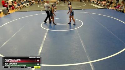 165G Round 5 - Joy Walker, Redington Sr. Jr/Sr High School vs Macayla Alone, Palmer High School