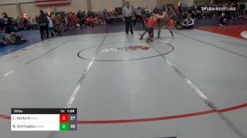 161 lbs Prelims - Luke Vanbrill, Kingsway MS vs Nick Ekimoglou, Rhino MS